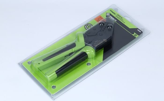 fiber optic crimping tool - Comfortable rubber embedded handles fiber optic crimping tool