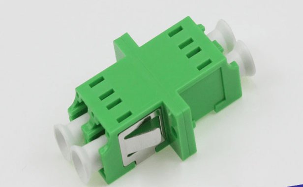 fiber optic adapter - Single mode Green duplex LC Adapter