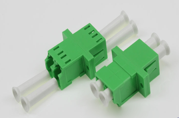 fiber optic adapter - Single mode Green duplex LC Adapter