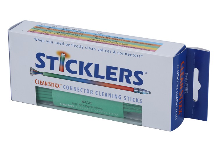 fiber connctor cleaner - Sticklers fiber connector cleaner