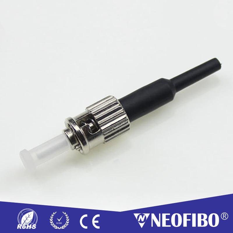 st upc optic fiber connector - Black MM Simplex 0.9mm