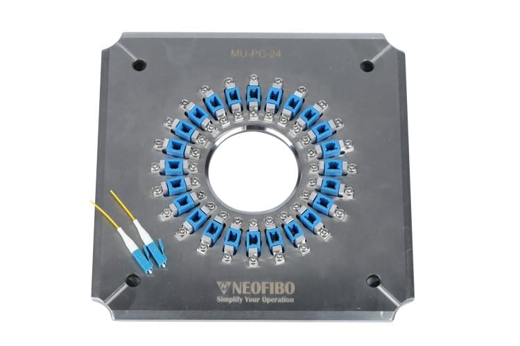 MU/PC 24 connectors a time customized fiber optic polishing jig polishing fixture