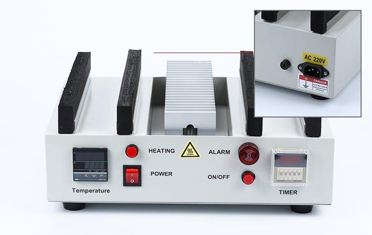 High efficiency fiber optic curing oven for fiber connector