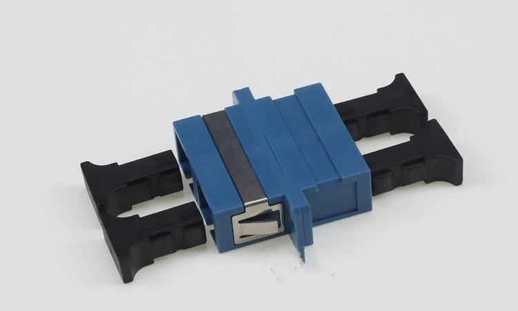 High Performance Single Mode Blue Duplex SC Fiber Optic Adapter