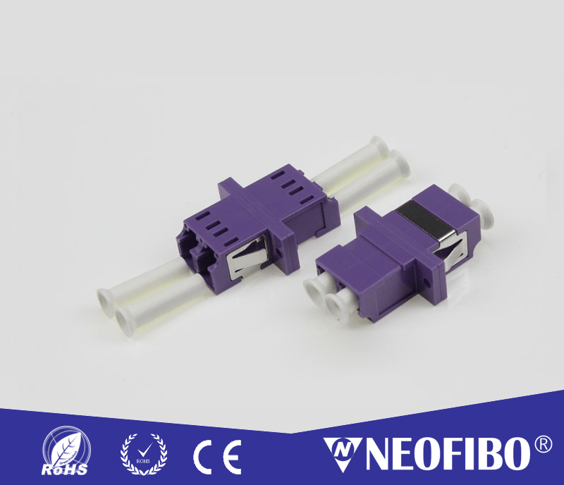 LC-APC-Multi-mode Duplex Purple adapter