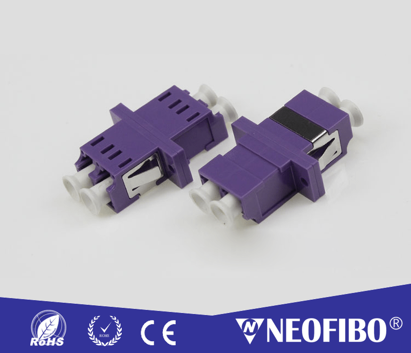 LC-APC-Multi-mode Duplex Purple adapter